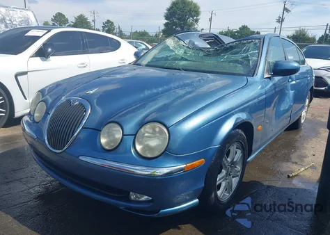 2003 Jaguar S-Type 3.0L V6 z USA, uszkodzony, nr VIN SAJEA01T43FM92000